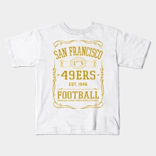 Vintage 49ers American Football Kids T-Shirt